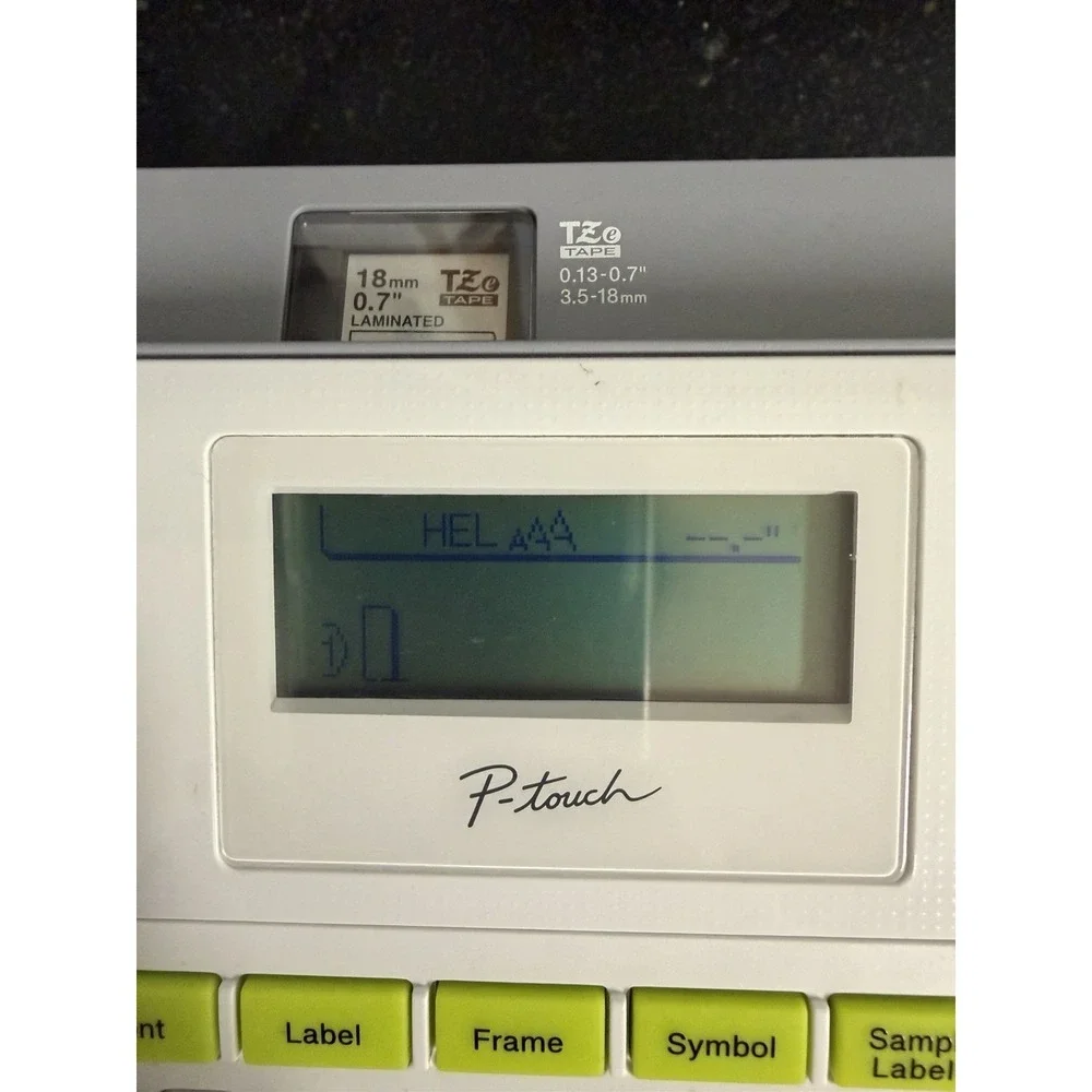 Brother P-Touch PT-D400 Label Maker Printer Tested Working w/ AC Adapter & Tape